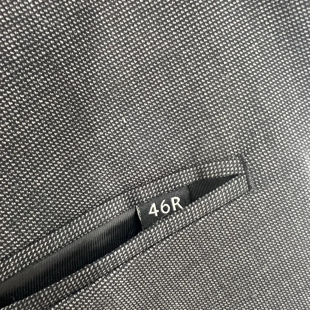 Banana Republic X reda flexo tailored slim fit wool sport coat blazer jacket 46R